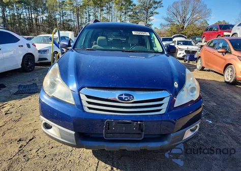 2011 Subaru Outback 2.5I Premium из США, поврежденный, VIN 4S4BRBGC4B3378247